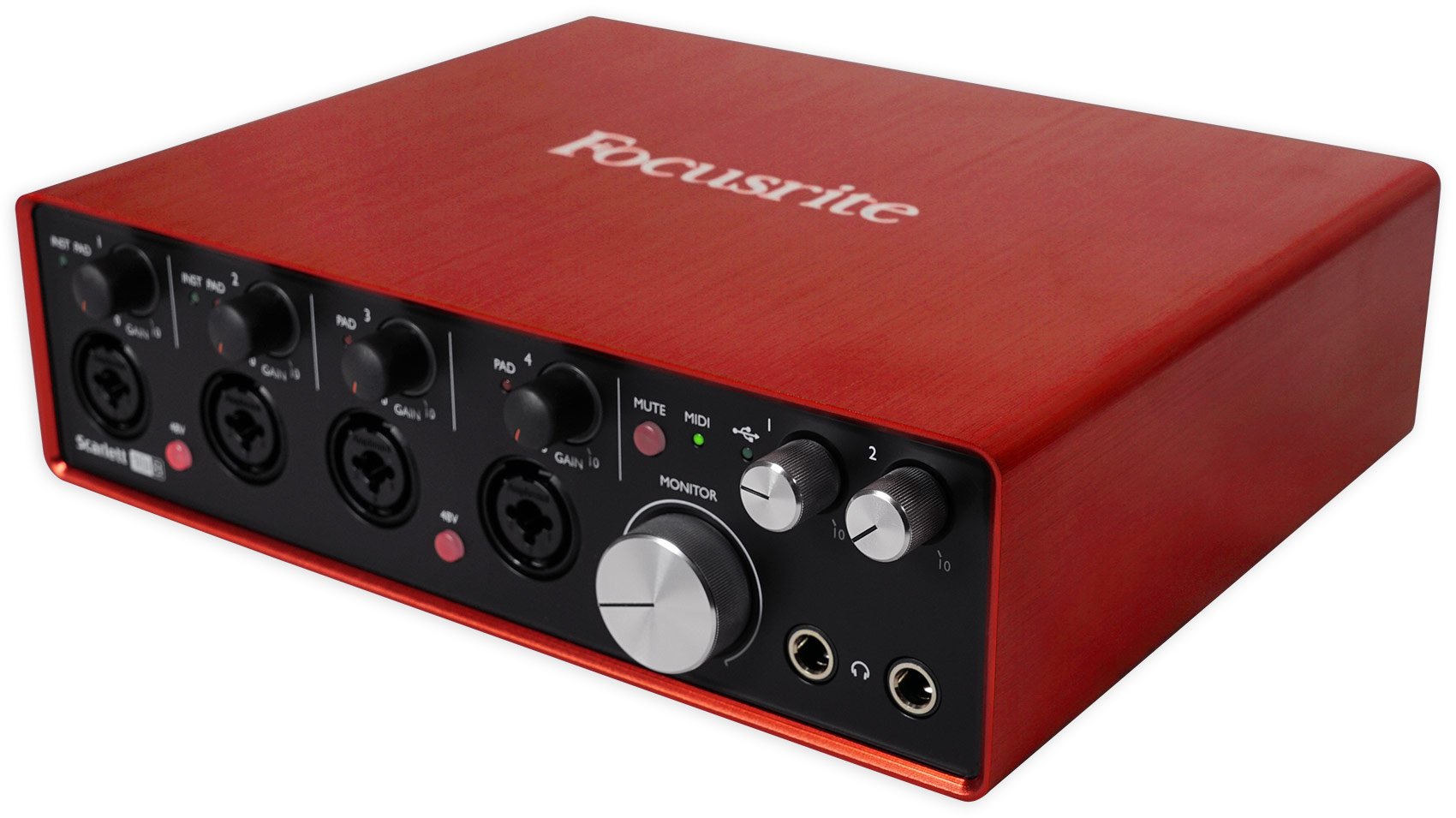 Focusrite Scarlett 18i8 (2nd Gen) USB Audio Interface with
